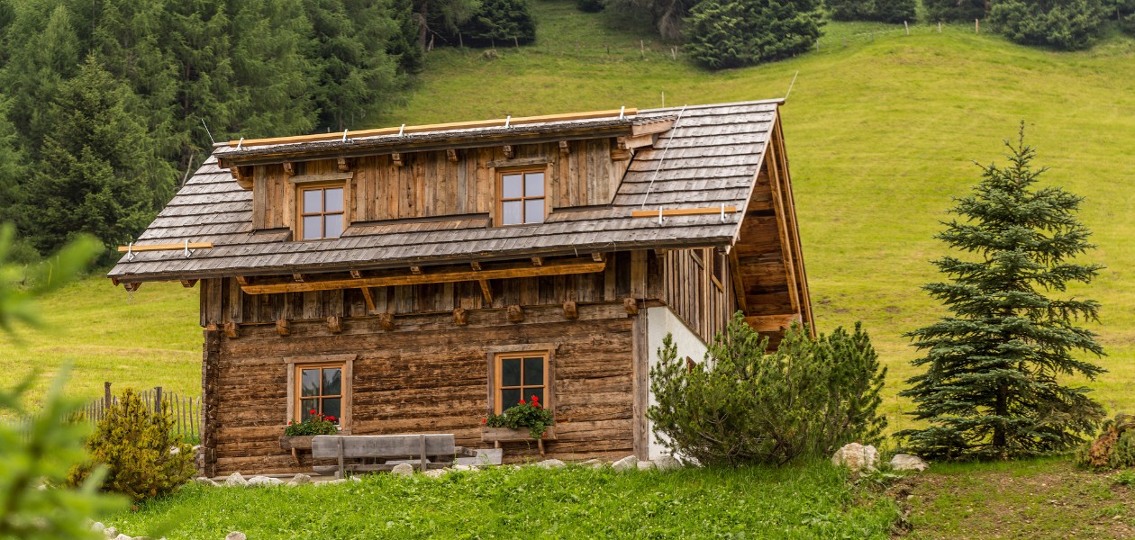 Schweizer Berghütte