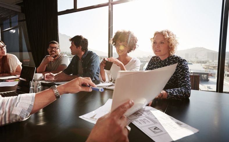 Steuerberater Team in Besprechung